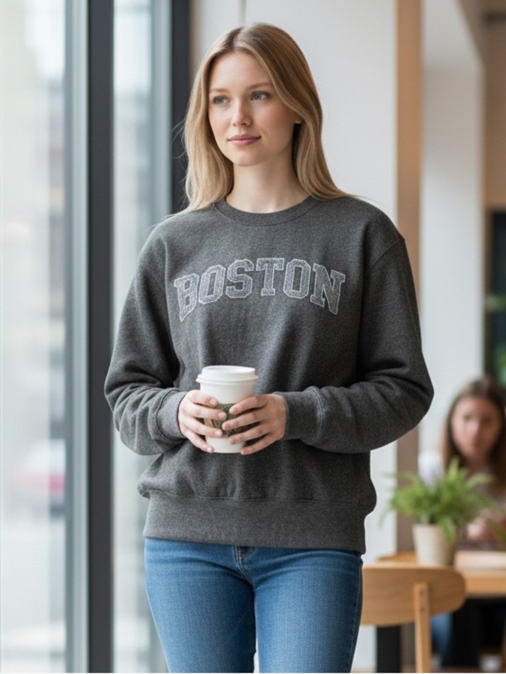 New York Popular // Boston Sweatshirt